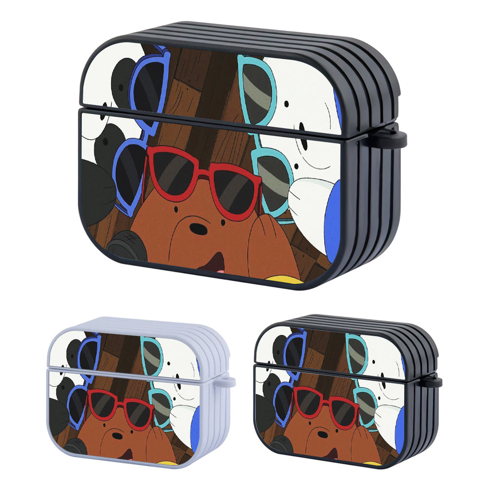 We Bare Bears Face Hard Plastic Case Cover For Apple Airpods Pro