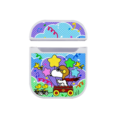 Woodstock Pulled Snoopy Apple AirPods Case-AirPod Case-White-Altracase