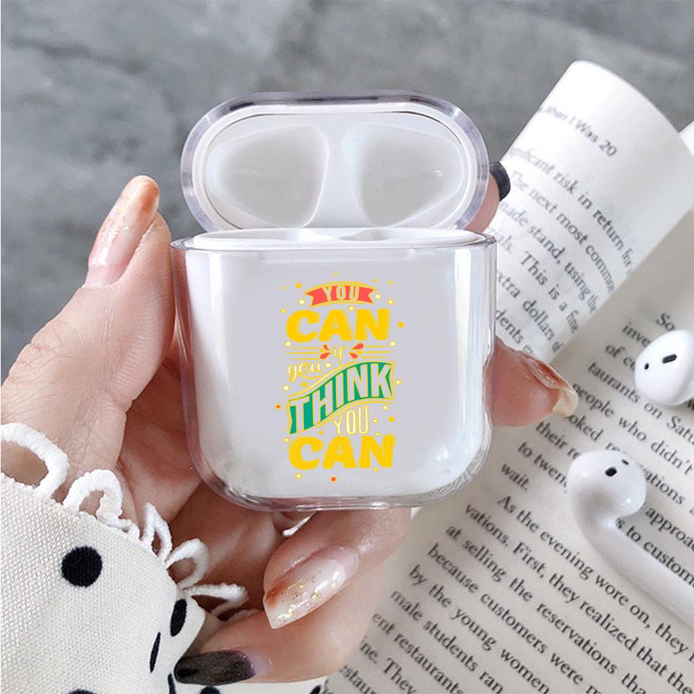 You Can Hard Plastic Protective Clear Case Cover For Apple Airpods-AirPod Case-Altracase
