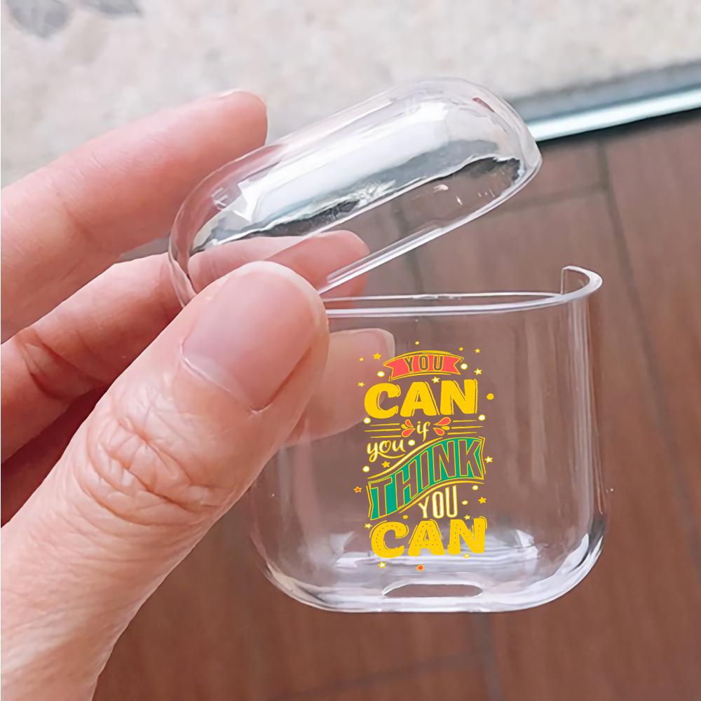 You Can Hard Plastic Protective Clear Case Cover For Apple Airpods-AirPod Case-Altracase
