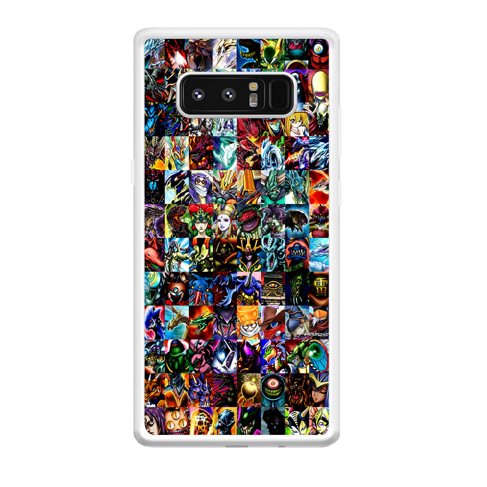 Yu-Gi-Oh All Monster Cards Samsung Galaxy Note 8 Case