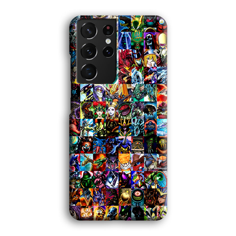 Yu-Gi-Oh All Monster Cards Samsung Galaxy S21 Ultra Case-Phone Case-3D Case-Altracase
