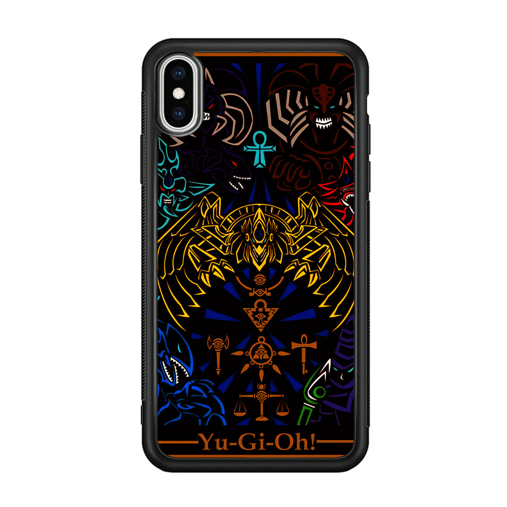 Yu-Gi-Oh Egyptian Gods Card iPhone Xs Max Case
