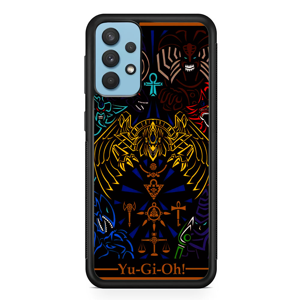 Yu-Gi-Oh Egyptian Gods Card Samsung Galaxy A32 Case