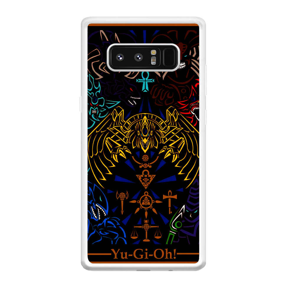 Yu-Gi-Oh Egyptian Gods Card Samsung Galaxy Note 8 Case