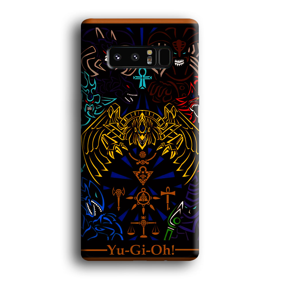 Yu-Gi-Oh Egyptian Gods Card Samsung Galaxy Note 8 Case