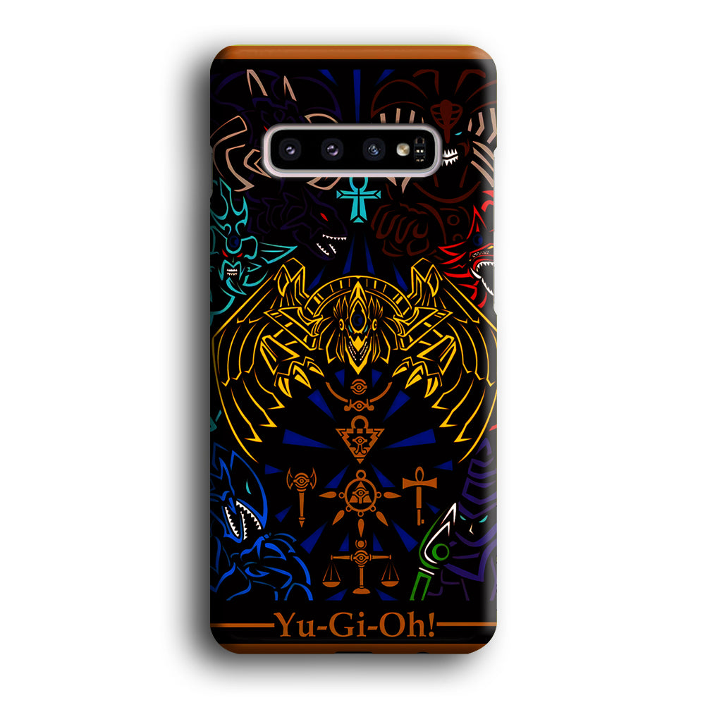 Yu-Gi-Oh Egyptian Gods Card Samsung Galaxy S10 Plus Case