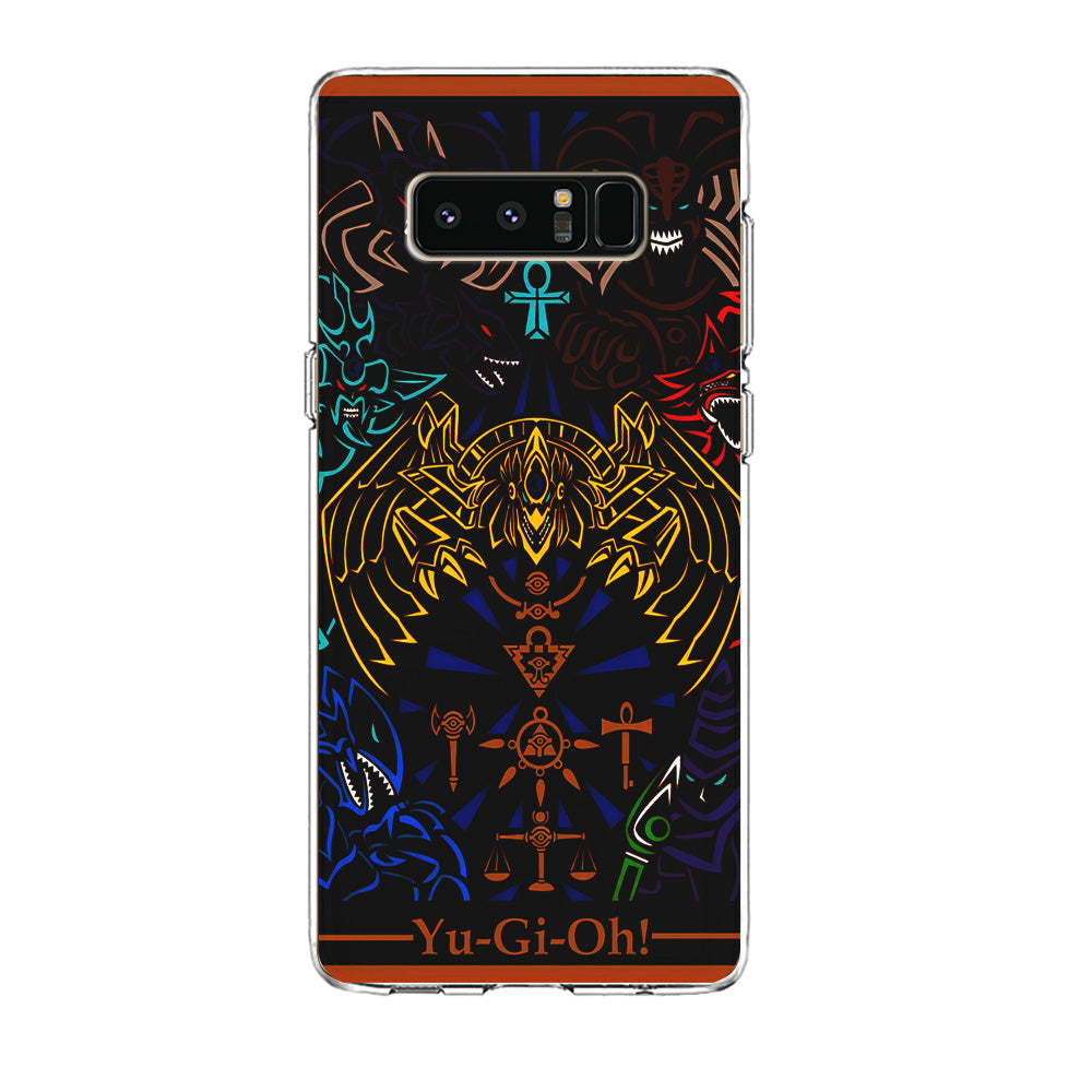 Yu-Gi-Oh Egyptian Gods Card Samsung Galaxy Note 8 Case