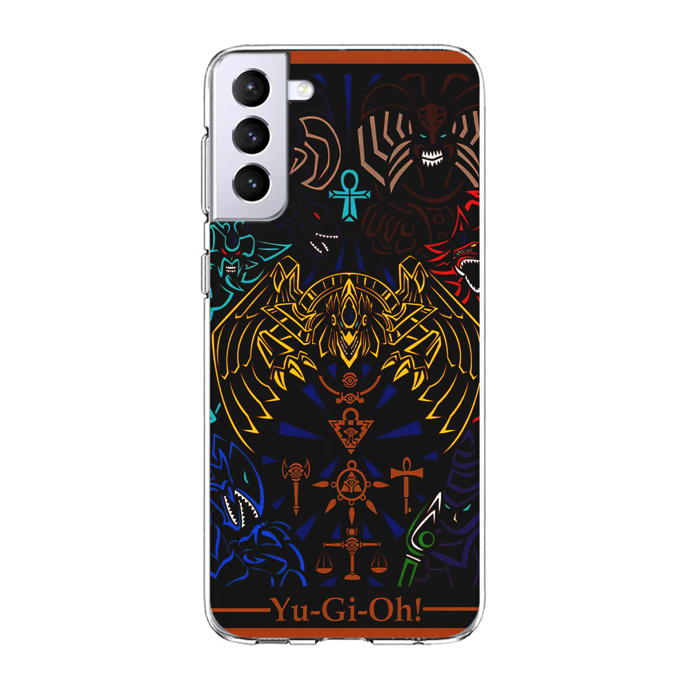 Yu-Gi-Oh Egyptian Gods Card Samsung Galaxy S24 Plus Case-Phone Case-Clear Soft Case-Altracase