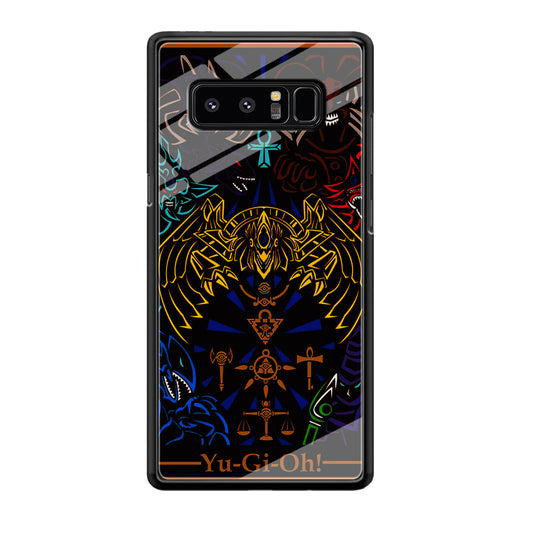 Yu-Gi-Oh Egyptian Gods Card Samsung Galaxy Note 8 Case