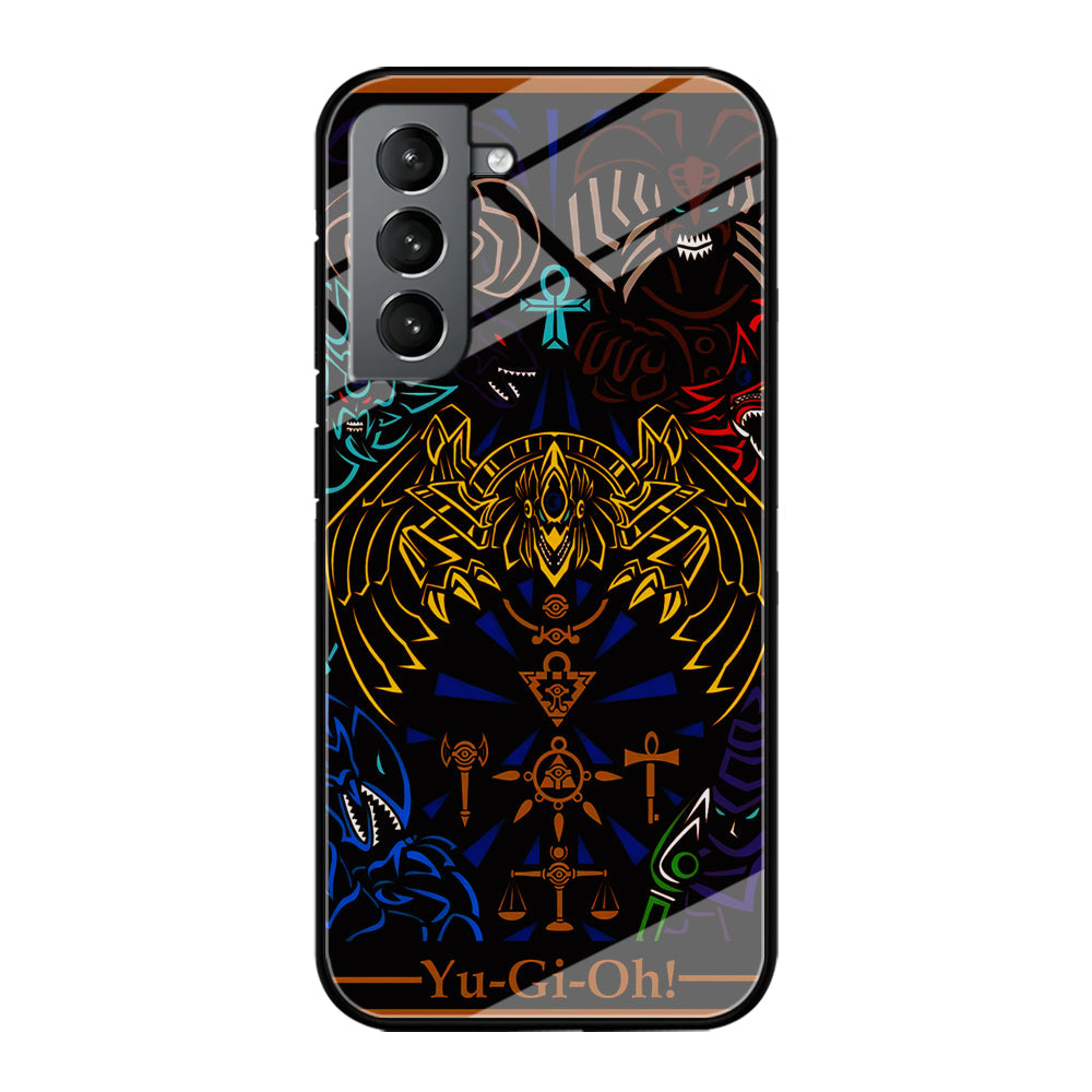 Yu-Gi-Oh Egyptian Gods Card Samsung Galaxy S24 Plus Case-Phone Case-Tempered Glass Case-Altracase