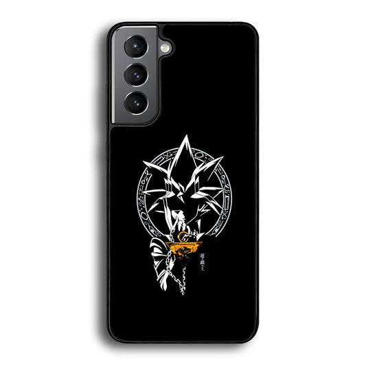 Yu-Gi-Oh Yugi Muto Black Samsung Galaxy A15 Case-Phone Case-Rubber Black (2D Case)-Altracase
