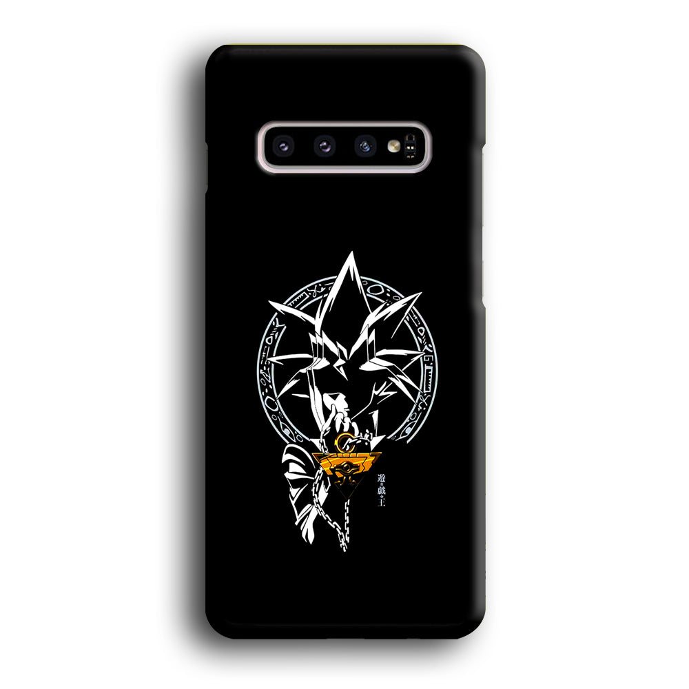 Yu-Gi-Oh Yugi Muto Black Samsung Galaxy S10 Case