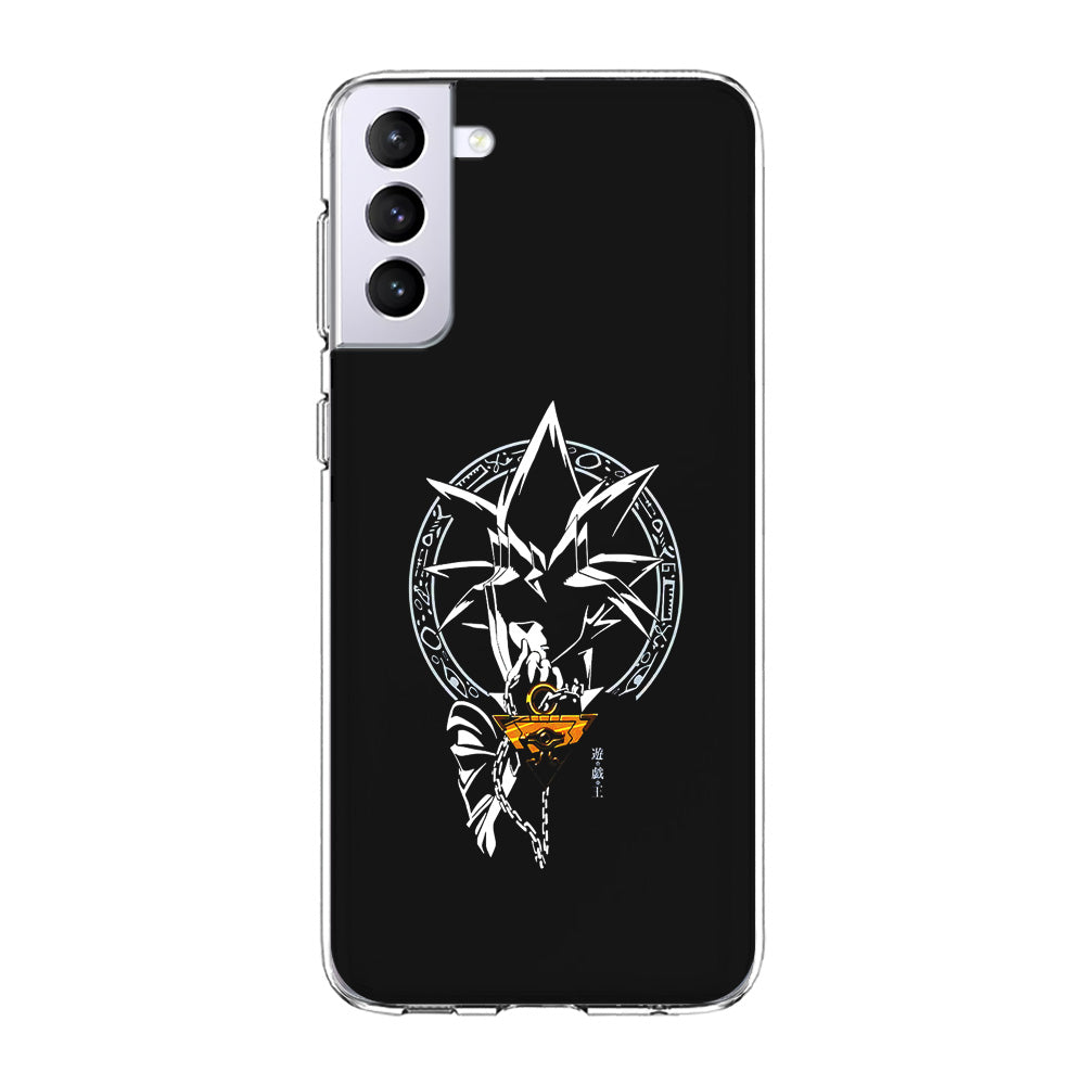 Yu-Gi-Oh Yugi Muto Black Samsung Galaxy S23 Case-Phone Case-Tempered Glass Case-Altracase