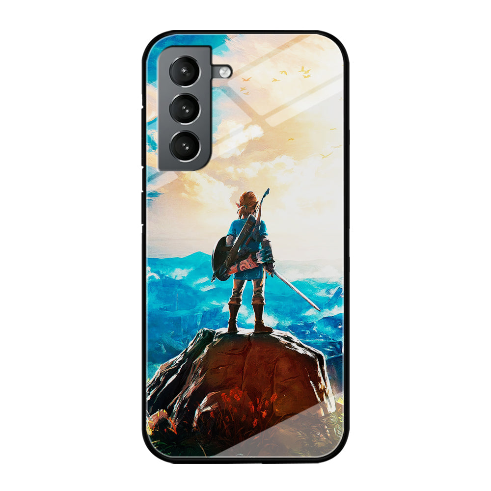 Zelda Breath Of The Wild Samsung Galaxy S24 Plus Case-Phone Case-Tempered Glass Case-Altracase