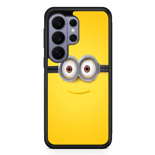Minion Smiley Face Samsung Galaxy S26 Ultra Case | Protective Rubber Cover