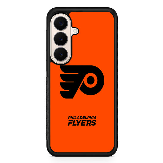 NHL Philadelphia Flyers Orange Samsung Galaxy S26 Case | Durable Protective Rubber Cover