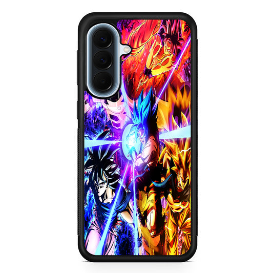 Dragon Ball Super Saiyan Kamehameha Samsung Galaxy A57 Case | Slim Samsung Galaxy A57 Protective Case