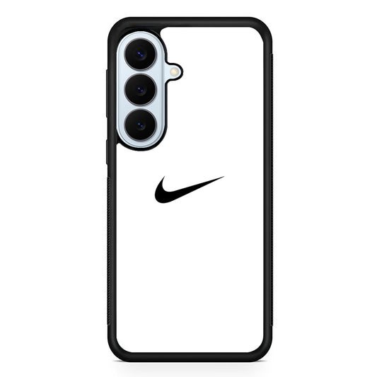 Nike Logo White Simple Samsung Galaxy S26 Plus Case | Lightweight Protective Phone Cover