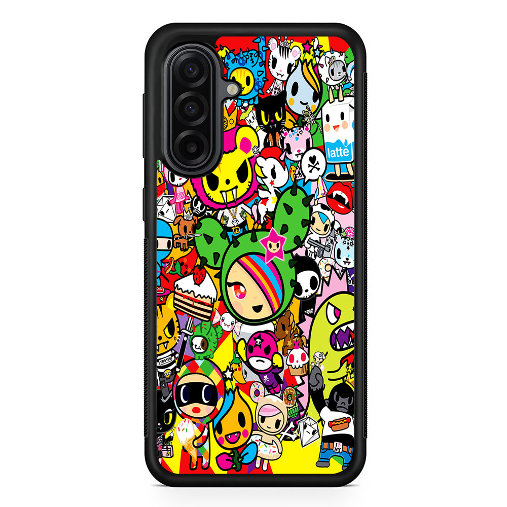 Tokidoki Cute Cartoon Samsung Galaxy A17 Case | Durable Rubber Samsung Galaxy A17 Phone Case
