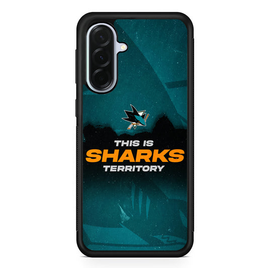 NHL San Jose Sharks Territory Samsung Galaxy A36 Case | Durable Samsung Galaxy A36 Protective Case