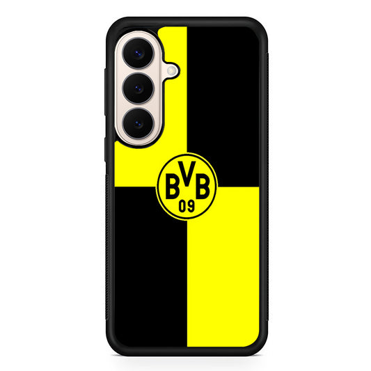Borussia Dortmund Logo Club Samsung Galaxy S26 Case | Durable Protective Rubber Cover
