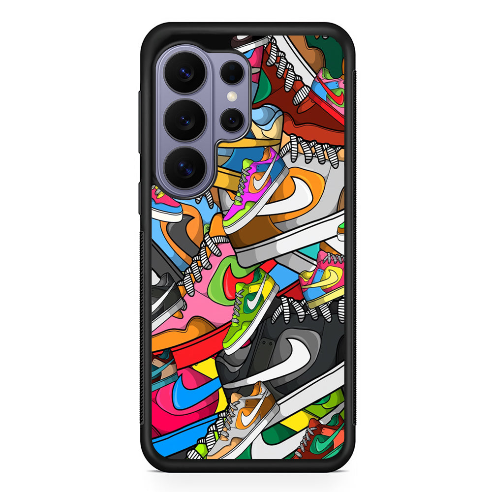 Nike Mix Shoes Samsung Galaxy S26 Ultra Case | Slim Durable Protective Cover