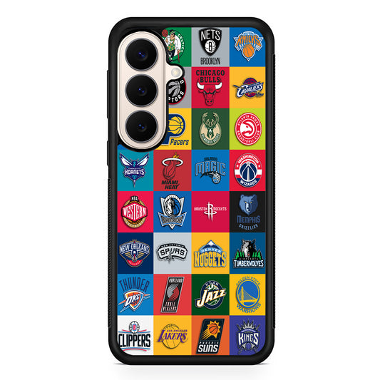 Basketball Teams NBA Samsung Galaxy S26 Case | Durable Protective Rubber Cover