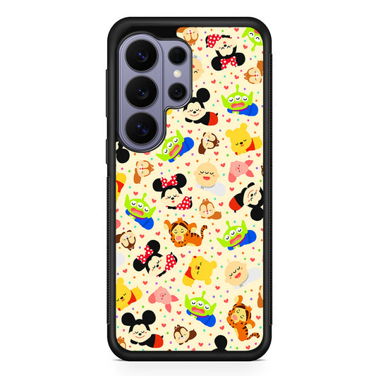 Tsum Tsum Cute Cartoon Samsung Galaxy S26 Ultra Case | Protective Rubber Cover