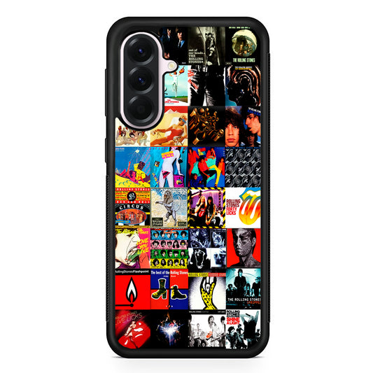 The Rolling Stones Album Samsung Galaxy A56 Case | Samsung Galaxy A56 Protective Rubber Case