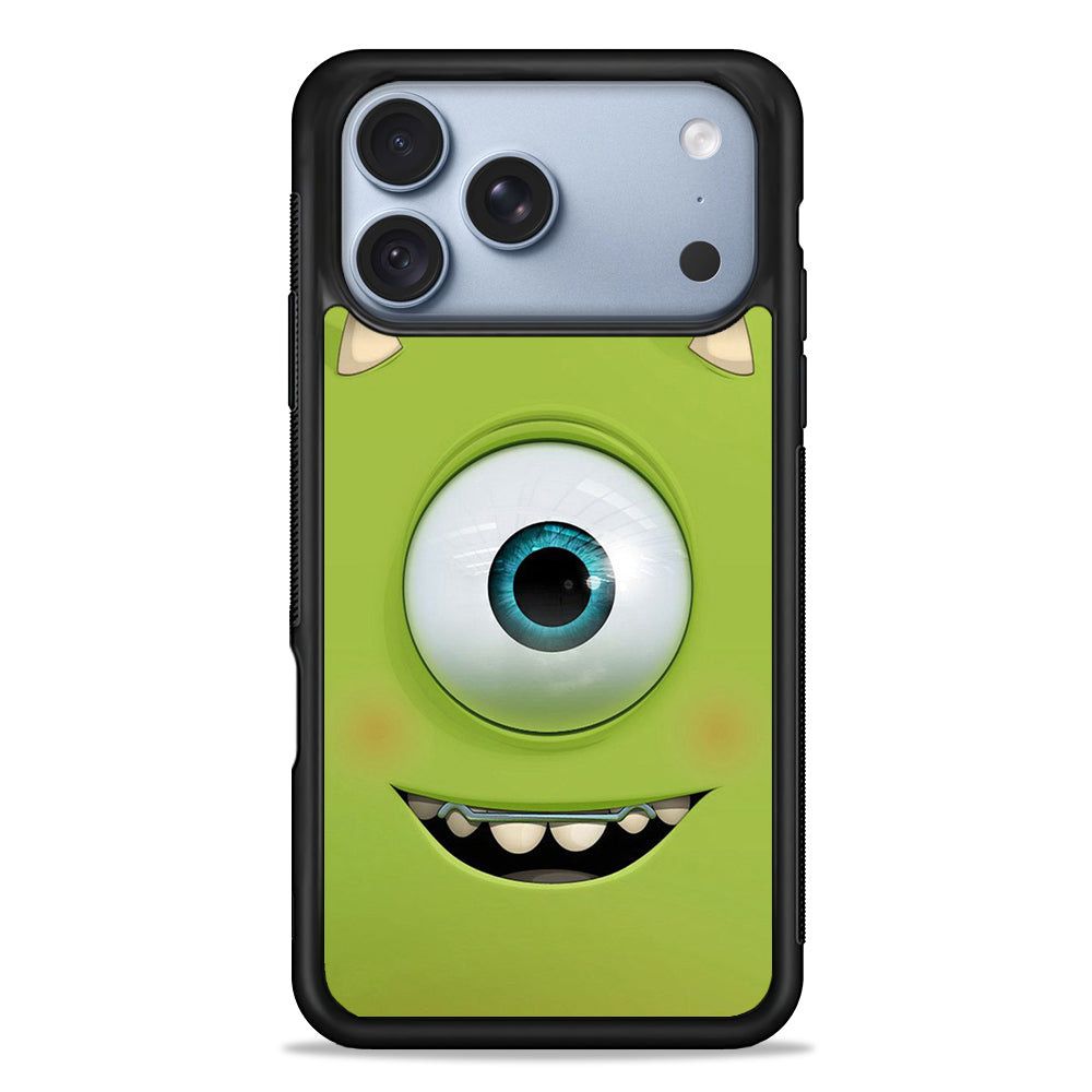 Green Face Monster iPhone 18 Pro Case - iPhone 18 Pro Silicone Case