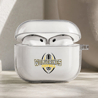 Michigan Wolverines Blue Pride Protective Apple AirPods Pro 3 Clear Case | Shockproof Cover