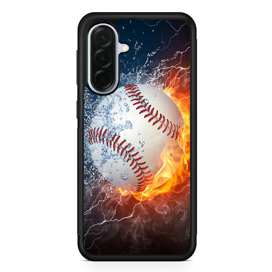 Baseball Ball Cool Art Samsung Galaxy A36 Case | Durable Samsung Galaxy A36 Protective Case