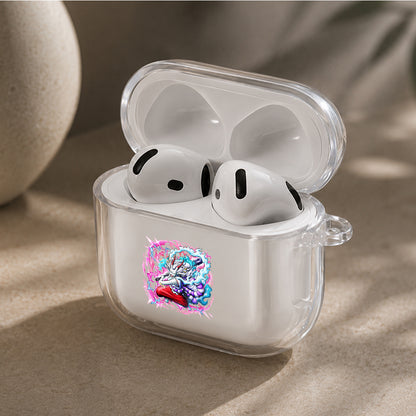 Yamato The Mythical Power Protective Apple Airpods 4 Clear Case - Durable Clear Protection