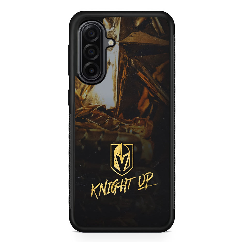 NHL Vegas Golden Knights Up Samsung Galaxy A17 Case | Durable Rubber Samsung Galaxy A17 Phone Case