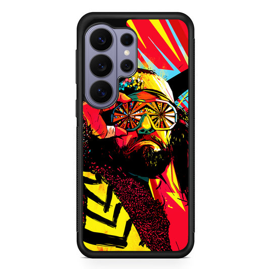 Macho Man Randy Art Samsung Galaxy S26 Ultra Case | Protective Rubber Cover