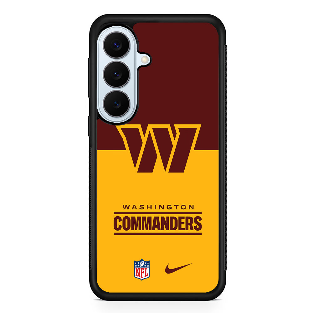 NFL Washington Commanders Nike Samsung Galaxy S26 Plus Case | Lightweight Protective Phone Cover