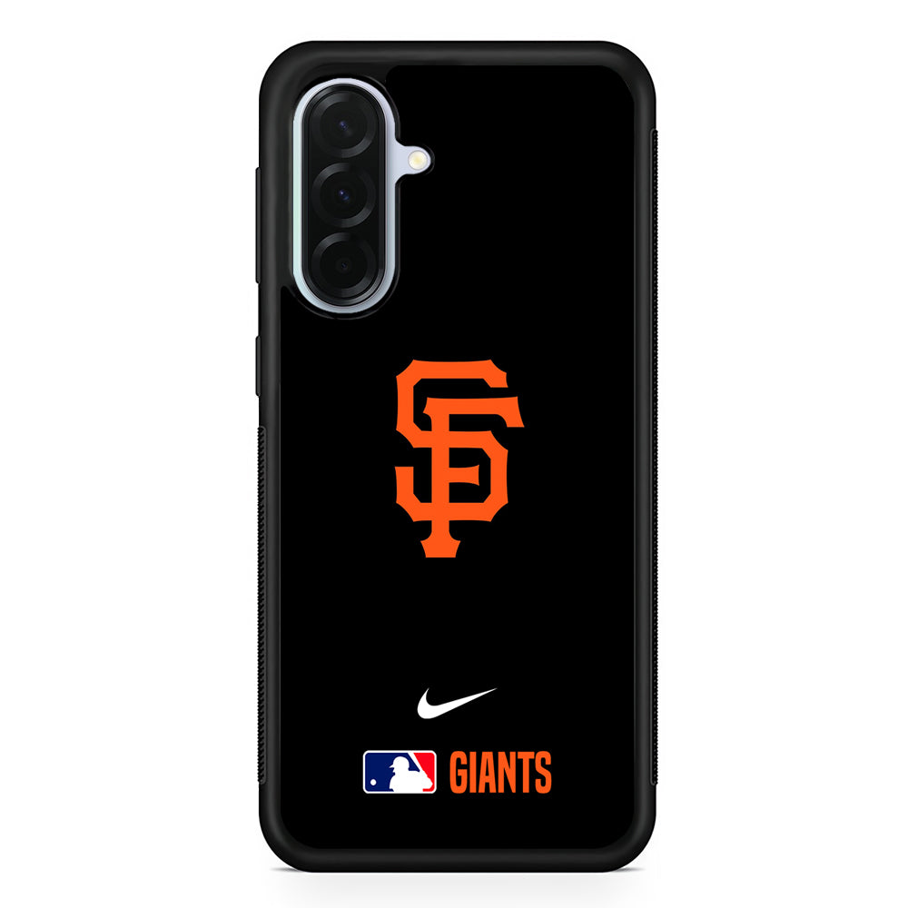 MLB San Francisco Giants Black Nike Samsung Galaxy A36 Case | Durable Samsung Galaxy A36 Protective Case