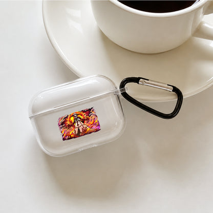 Hunter x Hunter Enraged Feitan Protective Apple AirPods Pro 3 Clear Case | Shockproof Cover