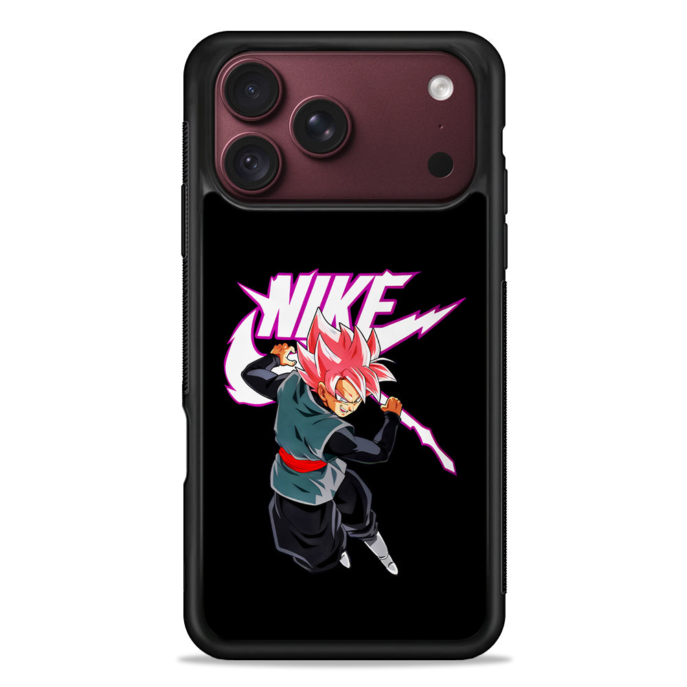 Nike Goku Black Rose iPhone 18 Pro Max Case – Slim Silicone Protective Cover