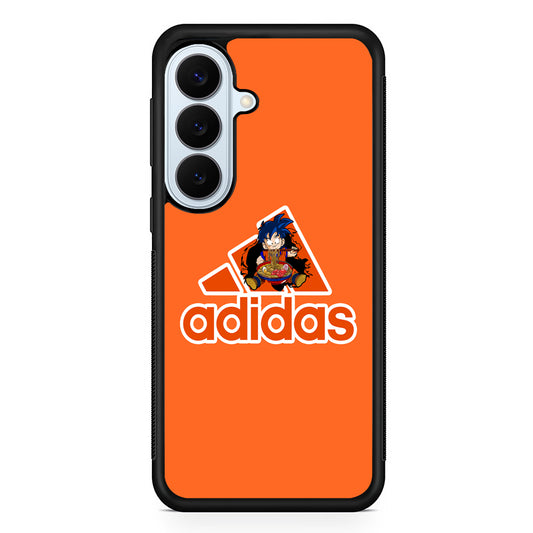 Adidas Son Goku Eats Ramen Samsung Galaxy S26 Plus Case | Lightweight Protective Phone Cover