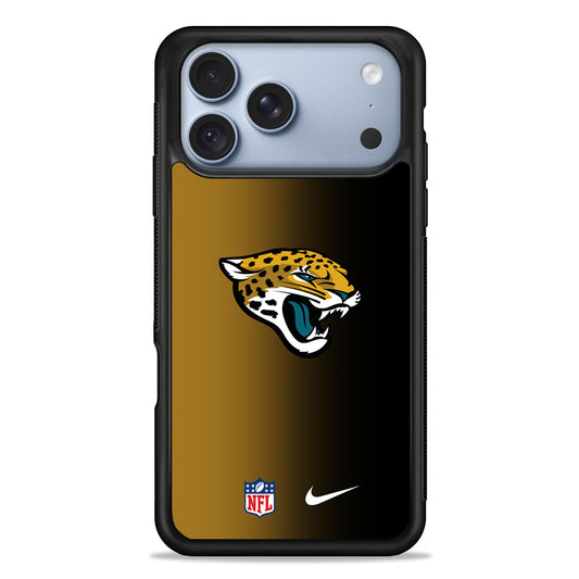 NFL Jacksonville Jaguars Nike iPhone 18 Pro Case - iPhone 18 Pro Silicone Case