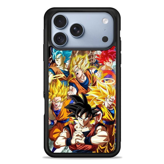 Dragon Ball - Goku 006 iPhone 18 Pro Case - iPhone 18 Pro Silicone Case
