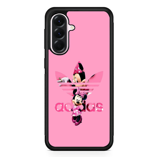 Adidas Cute Minnie Mouse Samsung Galaxy A56 Case | Samsung Galaxy A56 Protective Rubber Case