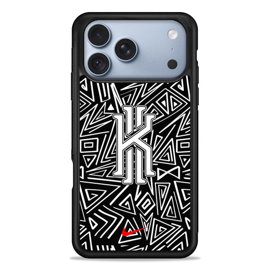 Kyrie Irving Abstract Shapes iPhone 18 Pro Case - iPhone 18 Pro Silicone Case