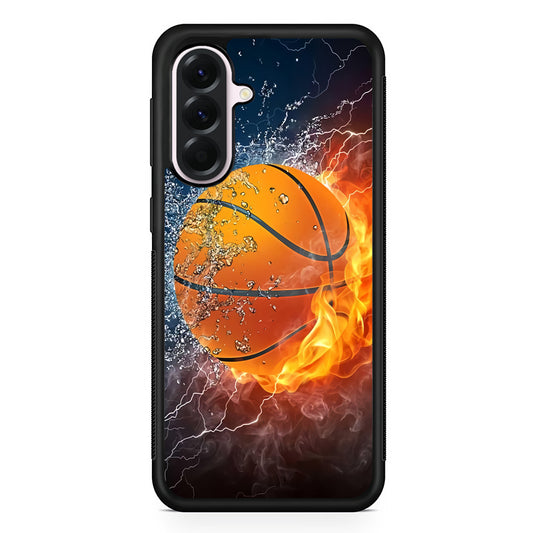 Basketball Ball Cool Art Samsung Galaxy A56 Case | Samsung Galaxy A56 Protective Rubber Case