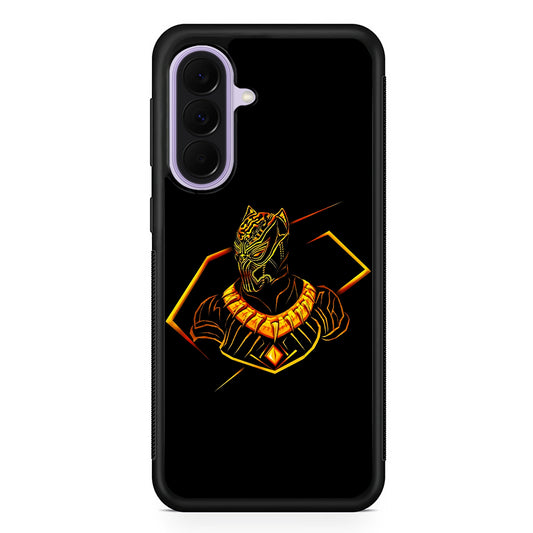 Black Panther Golden Art Samsung Galaxy A37 Case | Samsung Galaxy A37 Rubber Protective Case
