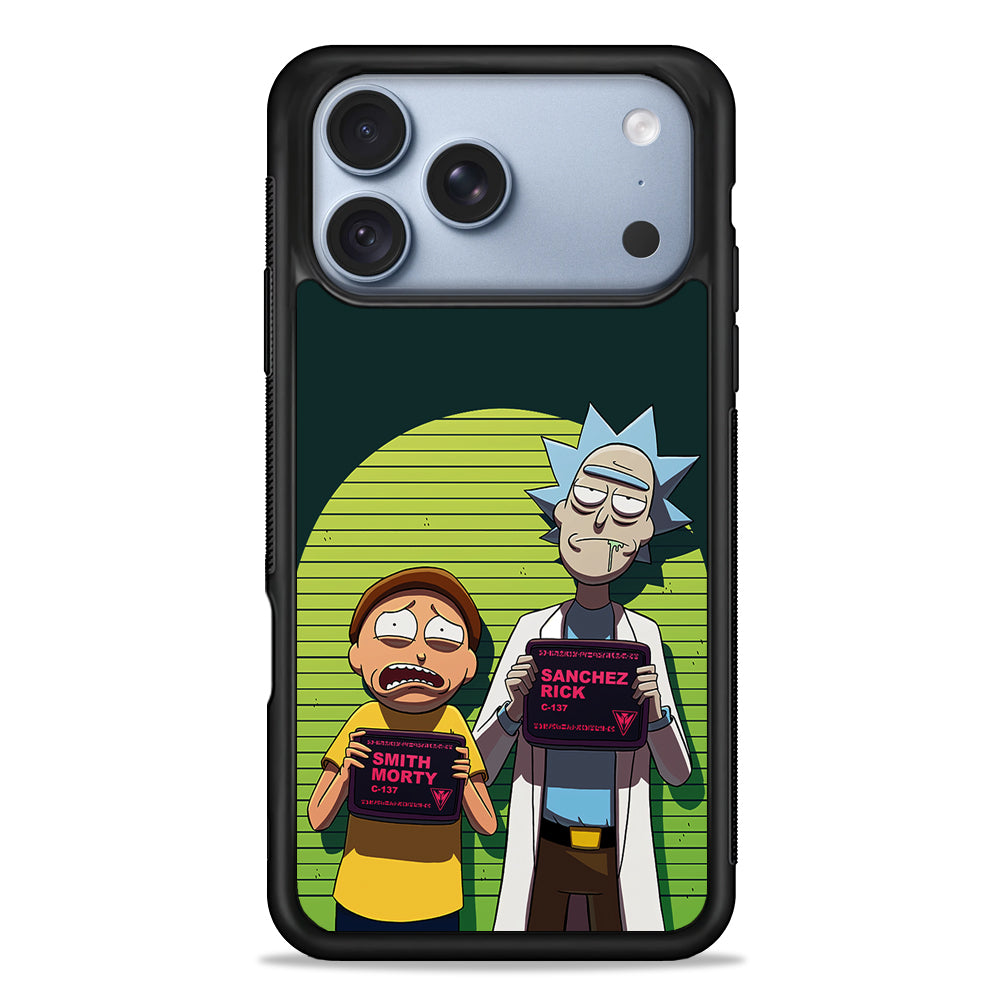 Rick and Morty Prisoner iPhone 18 Pro Case - iPhone 18 Pro Silicone Case