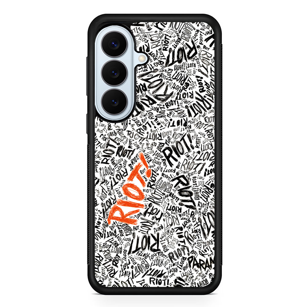 Paramore Riot Abstract Samsung Galaxy S26 Plus Case | Slim Protective Rubber Cover