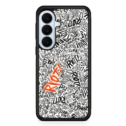 Paramore Riot Abstract Samsung Galaxy S26 Plus Case | Slim Protective Rubber Cover